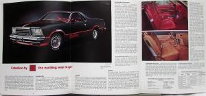 1979 GMC Caballero Laredo Diablo Pickup Truck Sales Brochure Folder Original