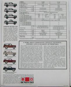1979 GMC Jimmy 4WD C1500 K1500 Sales Brochure Folder Original