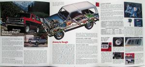1979 GMC Jimmy 4WD C1500 K1500 Sales Brochure Folder Original