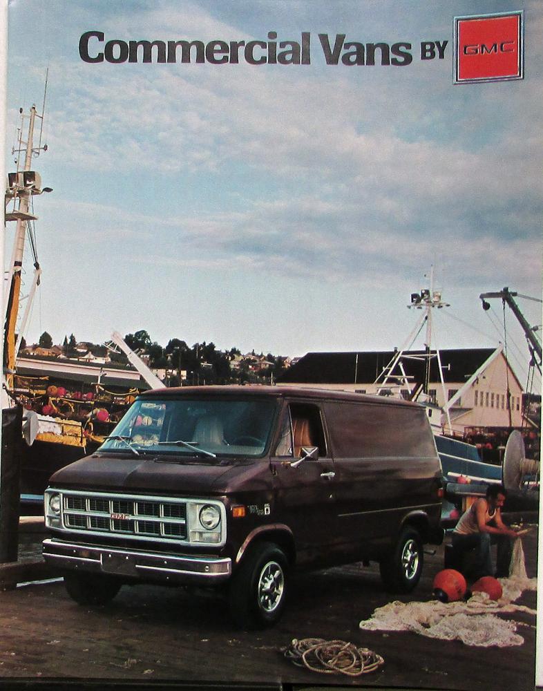 1979 GMC Commercial Vans Vandura Magnavan RCS Chassis Sales Brochure Original