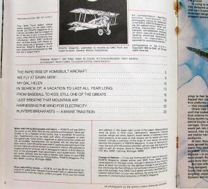 1980 GMC Points Mag Sep Oct Issue PREVIEW 81 GMC Trucks Sales Brochure Inside