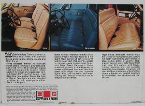 1980 GMC Medium Duty Trucks MAILER Sales Brochure Steel Tilt Top Kick Convention