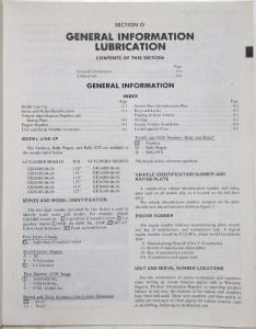 1972 GMC Truck Dealer Service Manual GE GS 1500-3500 Vandura Van