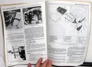 1979 GMC Light Duty Truck Unit Repair Service Manual Series 15-35 and Caballero