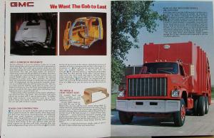 1980 GMC Brigadier 8000 Series Sales Brochure Original