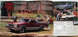 1980 GMC Caballero Laredo Diablo Truck Sales Brochure Folder Original