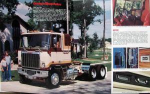 1980 GMC Custom Shop Astro General Brigadier Truck Sales Brochure Original