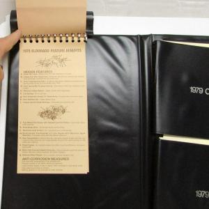 1979 Cadillac Dealer Spectrum Data Book Sales Refence Album Rival Comparisons