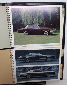 1979 Cadillac Dealer Spectrum Data Book Sales Refence Album Rival Comparisons