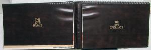 1978 Cadillac Dealer Spectrum Data Book Sales Refence Album Rival Comparisons