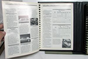 1979 Cadillac Dealer Album Merchandising Guide Data Upholstery Fabric Paint