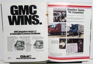 1981 GMC Truck News S 15 Pickup Brigadier Dec Vol 46 No 5 Original