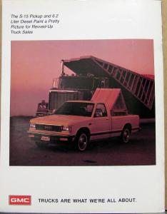 1981 GMC Truck News 1982 S 15 Pickup 6.2 Liter Diesel Aug Vol 46 No 4 Original