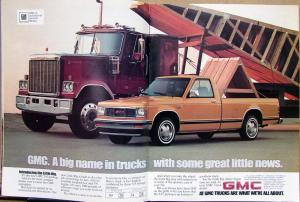 1981 GMC Truck News 1982 S 15 Pickup 6.2 Liter Diesel Aug Vol 46 No 4 Original