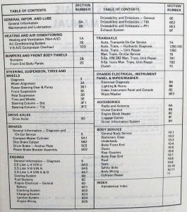 1989 Oldsmobile Cutlass Calais Service Shop Repair Manual