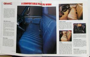 1981 GMC Medium Trucks Series 5000 6000 7000 Sales Brochure Original