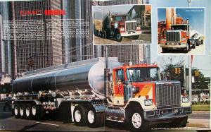 1981 GMC Astro General Brigadier Heavy Duty Trucks Bulk Hauling Sales Brochure