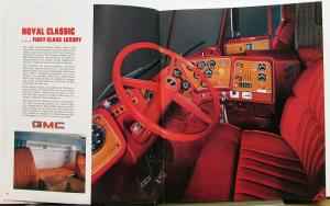 1981 GMC Astro Heavy Duty Truck Sales Brochure Original