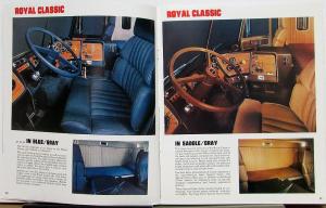 1981 GMC Astro Heavy Duty Truck Sales Brochure Original