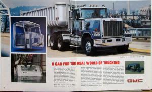 1981 GMC General Heavy Duty Truck Sales Brochure Catalog Original