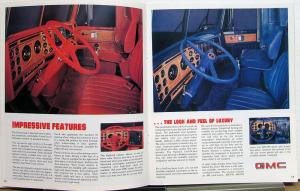 1981 GMC General Heavy Duty Truck Sales Brochure Catalog Original