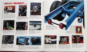 1981 GMC General Heavy Duty Truck Sales Brochure Catalog Original