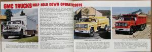 1981 GMC Medium Trucks EZ Spec 6000 Series Models Sales Brochure MAILER Original