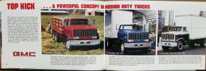 1981 GMC Medium Trucks EZ Spec 6000 Series Models Sales Brochure MAILER Original