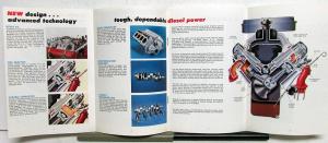 1982 GMC 6.2 Diesel Truck Engine Sales Brochure Original