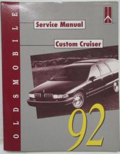 1992 Oldsmobile Custom Cruiser Service Shop Repair Manual