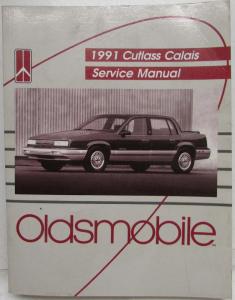 1991 Oldsmobile Cutlass Calais Service Shop Repair Manual