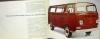 1968 Volkswagen Dealer Sales Brochure Folder Station Wagen Campmobile Original