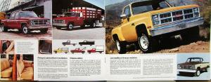 1983 GMC Pickup Trucks Canadian French Text Sales Brochure Original