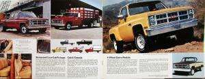 1983 GMC Pickup Trucks Canadian English Text Sales Brochure Original