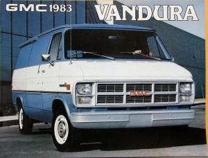 1983 GMC Vandura Magnavan Rally Camper Van Canadian English Text Sales Brochure