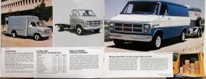 1983 GMC Vandura Magnavan Rally Camper Van Canadian English Text Sales Brochure