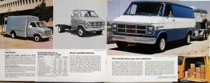 1983 GMC Vandura Magnavan Rally Camper Van Canadian French Text Sales Brochure