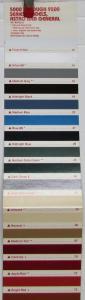 1983 GMC Truck Paint Colors FULL LINE Sales Folder Original