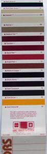 1983 GMC Truck Paint Colors FULL LINE Sales Folder Original