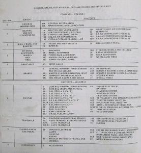 1985 Oldsmobile Chassis Service Manual - Firenza Calais Cutlass 98 - 2 Vol Set