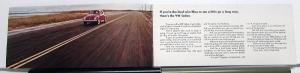 1969 Volkswagen Dealer Sales Brochure Full Line Original Small