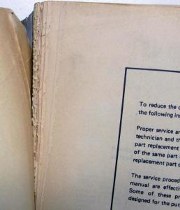 1986 Oldsmobile New Product Service Information Manual - All Models Exc Toronado