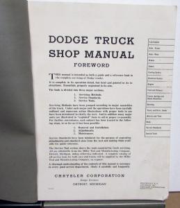 1938 Dodge Truck R Series Dealer Service Shop Repair Manual Original