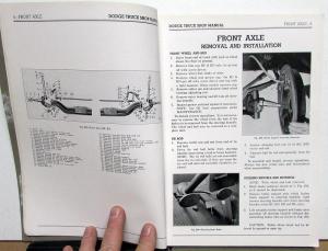 1938 Dodge Truck R Series Dealer Service Shop Repair Manual Original