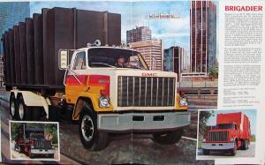 1983 GMC Brigadier General Astro Heavy Duty Refuse Trucks Sales Brochure Orig