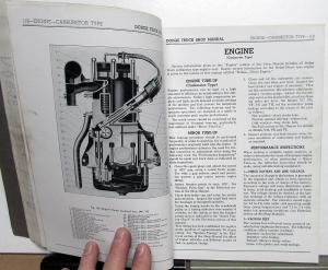 1940 Dodge Truck VC VD VF VG VH VK VL VM VKD VLD Service Shop Repair Manual