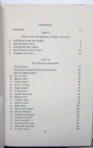 1862-1962 List of Automobile Manufactures 5000 Marque AAA - Z Wicken