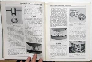 1939 Dodge Truck Dealer T Series Service Shop Repair Manual Supplement