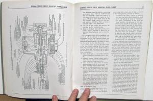 1939 Dodge Truck Dealer T Series Service Shop Repair Manual Supplement
