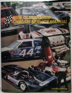 1988 Oldsmobile Cutlass Supreme Chassis Service Shop Manual